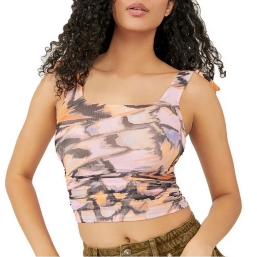 Free People tank pink dress up Large NWT - Picture 4 of 8